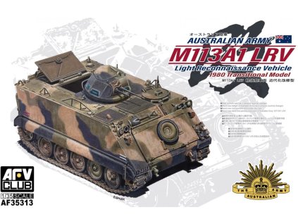 AF35313 Australian Army M113A1 LRV Light Reconnaissance Vehicle 1980 Transitional Model