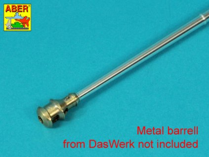 1/16 Early muzzle brake to barrels in Pz.IVH; Stug.IIIG or early PaK 40