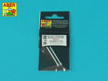 1/35 40 mm L/70 Bofors barrels set for U.S. M247 Sergeant York