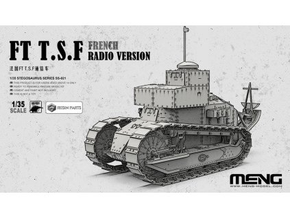 1/35 French FT T.S.F Radio Version (incl. resin parts)
