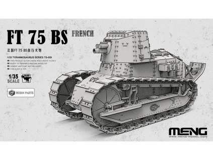 1/35 French FT 75 BS (incl. resin parts)