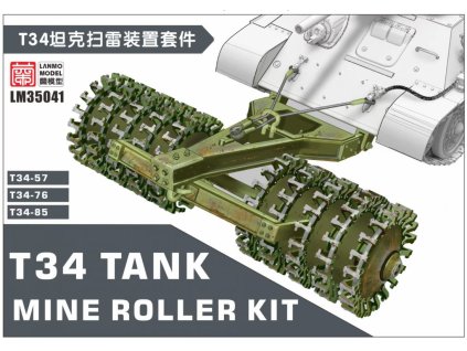 LAN LM35041 T 34 Tank Mine Roller Kit