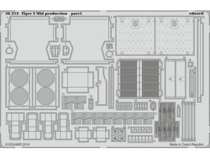 1/35 Tiger I Mid production (DRAGON 6700)