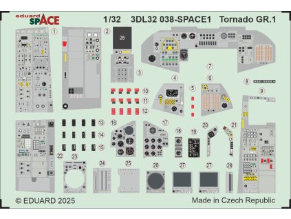3DL32038 SPACE REKL Tornado GR.1 1 32 rev0