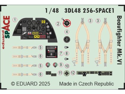 3DL48256 SPACE REKL Beaufighter MK VI 1 48 rev0