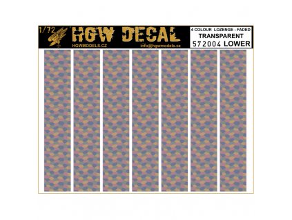 4 colour lozenge lower transparent 172 572004