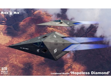 1/72 Lockheed Hopeless Diamond Experimental Stealth Concept