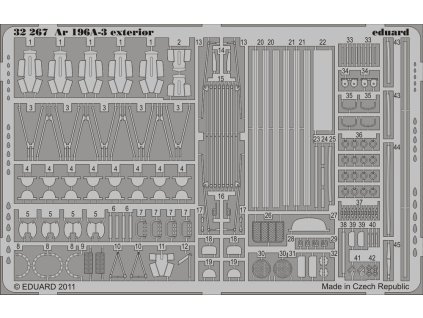 1/32 Ar 196A-3 exterior (REVELL)