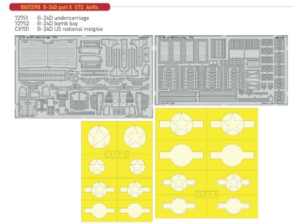 BIG72190 B 24D part II 1 72 Airfix