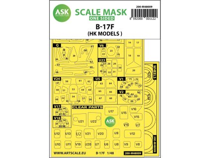 137034 27664 200 m48009 b 17f one sided paint mask for hk models