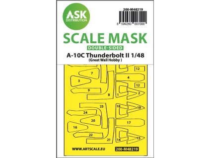 150092 38401 200 m48219 a 10c thunderbolt ii double sided express fit mask for gwh