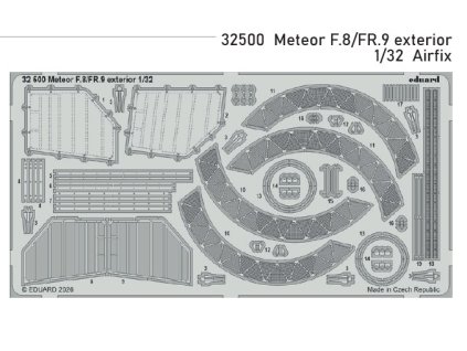 32500 Meteor F.8 FR.9 exterior Airfix 1 32