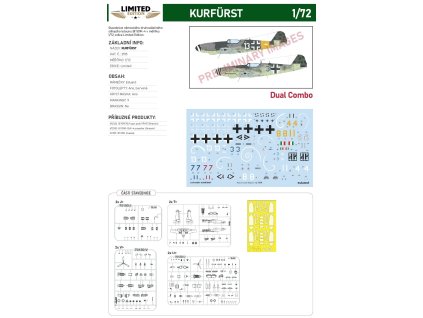 2155 Bf 109K 4 Limited 1 72