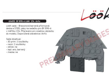 634053 Bf 109G 6 LööK 1 24 Airfix