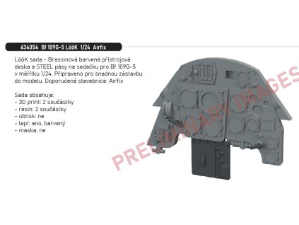 634054 Bf 109G 5 LööK 1 24 Airfix