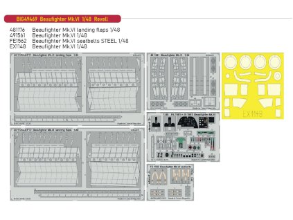 BIG49469 Beaufighter Mk.VI 1 48 Revell
