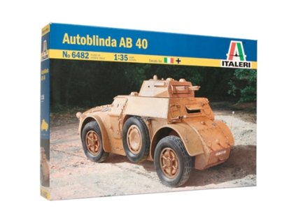 Model Kit military 6482 Autoblinda AB 40 1 35 a64214265 10374