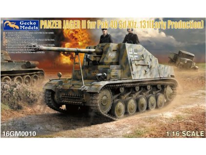 Gecko Models 16GM0010 PANZER JAGER II fur Pak 40 Sd.Kfz. 131 (Early Production)