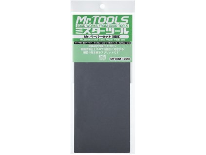 MT302 Mr. Waterproof Sand Paper Set FINE 3x2 Sheets