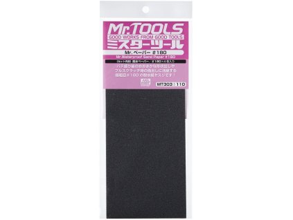 MT303 Mr. Waterproof Sand Paper #180 x 4 Sheets