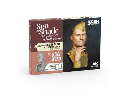 AK Interactive Sun & Shade Tone Collection by Kirill Kanaev (Acrylics 3rd generation)