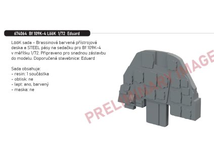 674064 Bf 109K 4 LööK 1 72 Eduard