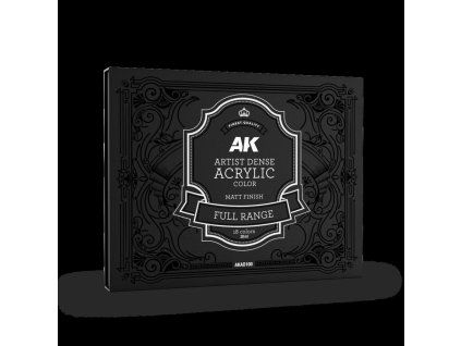 DELUXE EDITION BOX FULL RANGE ARTIST DENSE ACRYLIC COLOR