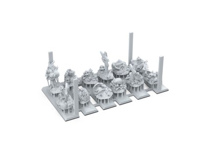 BONES REMAINS - BASING BITS 12 pieces