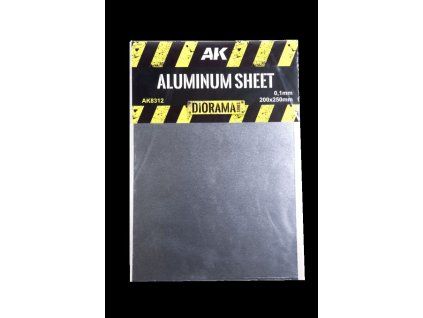 ALUMINIUM SHEET 100UM 200x250mm