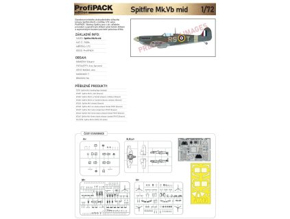 70206 Spitfire Mk.Vb mid ProfiPACK 1 72