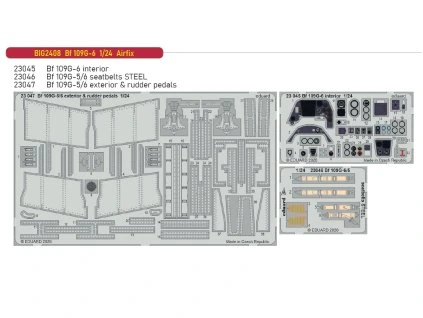 BIG2408 Bf 109G 6 1 24 Airfix