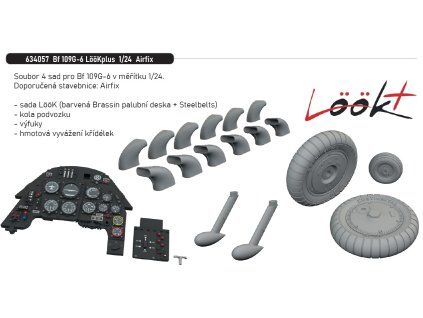 634057 Bf 109G 6 LööKplus 1 24 Airfix