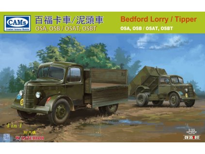 CV35A017 Bedford Lorry Tipper