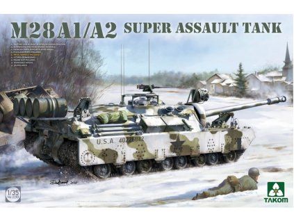 Takom 2210 M28A1 A2 Super Assault Tank