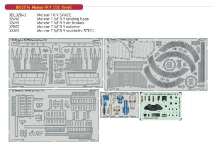 BIG33174 Meteor FR.9 1 32 Revell