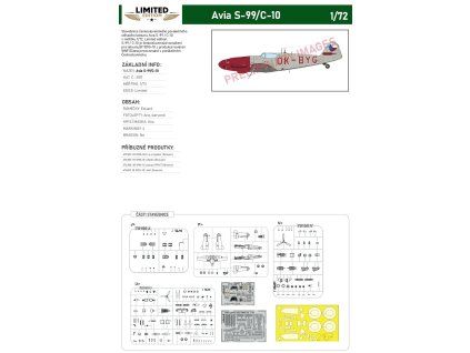 2157 Avia S 99 C 10 Limited 1 72