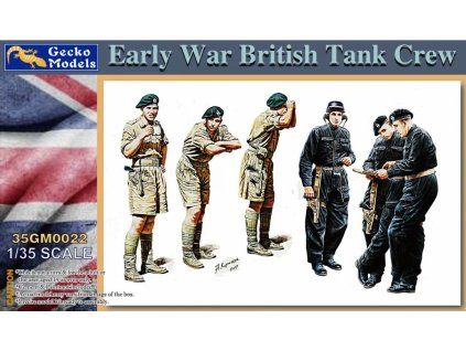 35GM0022 Early War British Tank Crew