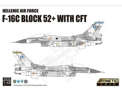 1/48 Hellenic Air Force F-16C Block 52 + with CFT
