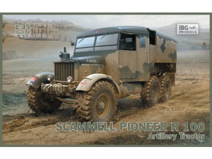 1 35 scammell pioneer r 100 artillery tractor