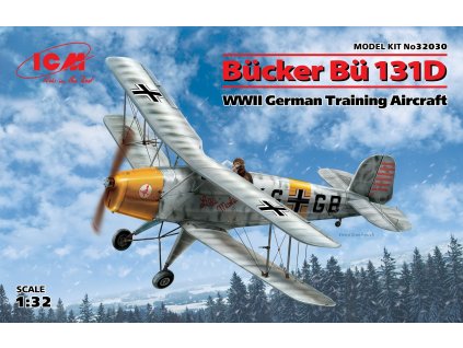 32030 Bücker Bü 131D German Training Aircraft