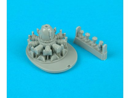 1/72 F6F Hellcat engine