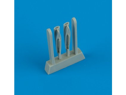 1/72 F-8 Crusader air scoops