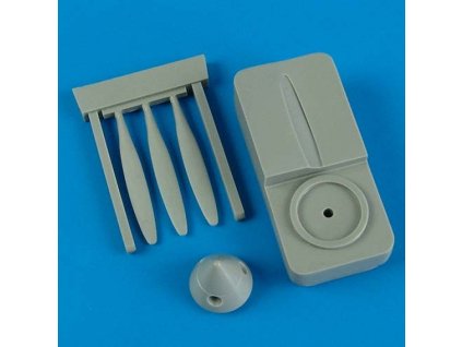1/72 P-40B/C propeller w/tool