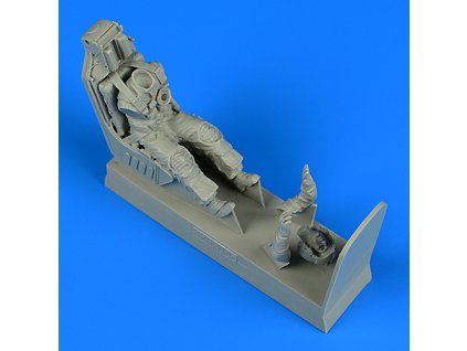 1/32 US Navy Pilot with ejection seat for A-7E Corsair II early V. - fitted with Escapac IG-2/IC-2 ej. seat