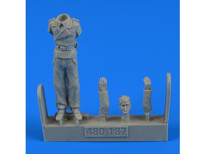 1/48 German WWII Tank crew - Trooper D