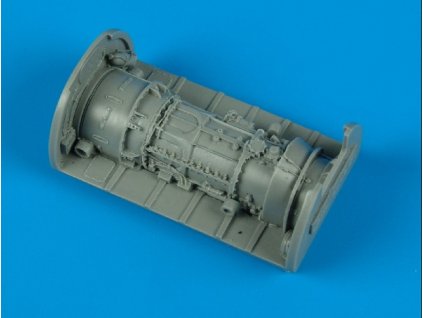 1/48 Fw Ta-183A wheel bays - (for Jumo 004B-1 engine)