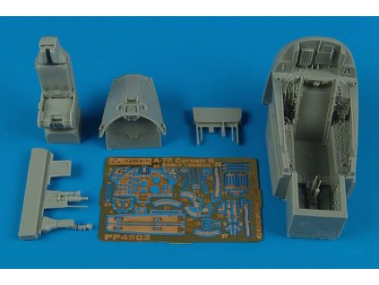 1/48 A-7E Corsair II cockpit set - (early version)