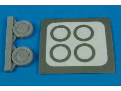 1/72 A-4 Skyhawk wheels & paint masks - (late version)