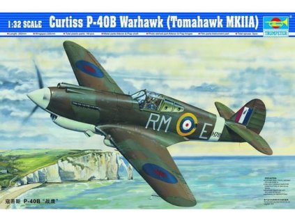 Curtiss P 40B Warhawk (Tomahawk MKIIA) 02228