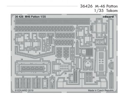 36426 M 46 Patton 1 35 Takom